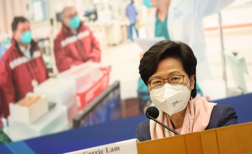Hong Kong Chief Executive Carrie Lam. Photo: May Tse