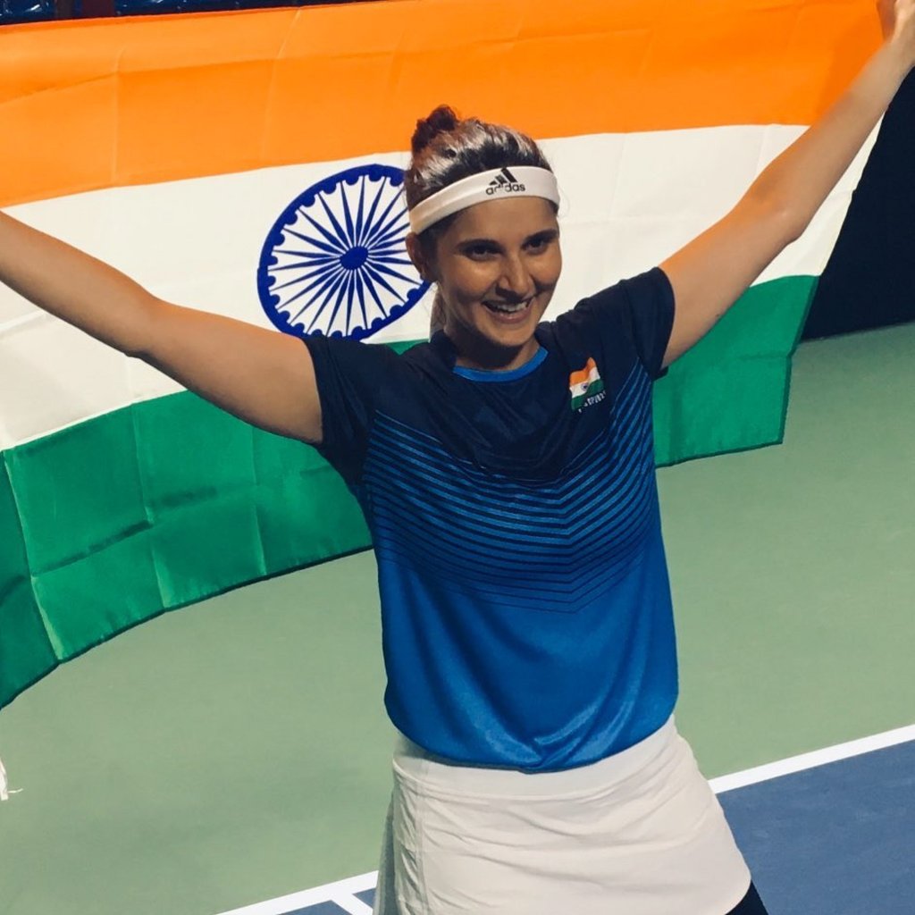 Sania Mirza, India’s No 1 women’s tennis player from 2003-2013. Photo: @mirzasaniar/Instagram