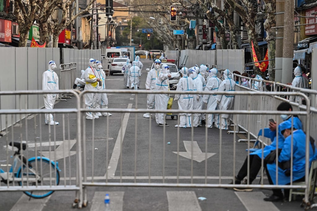 Shanghai, a city of 25 million residents, has reported about 1,000 Covid-19 infections since the beginning of March. Photo: AFP