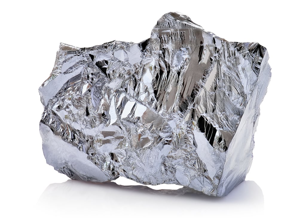 A piece of refined nickel. Photo: Shutterstock