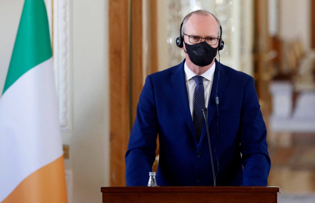 Irish Foreign and Defence Minister Simon Coveney. Photo: AFP Irish Foreign and Defence Minister Simon Coveney. Photo: AFP