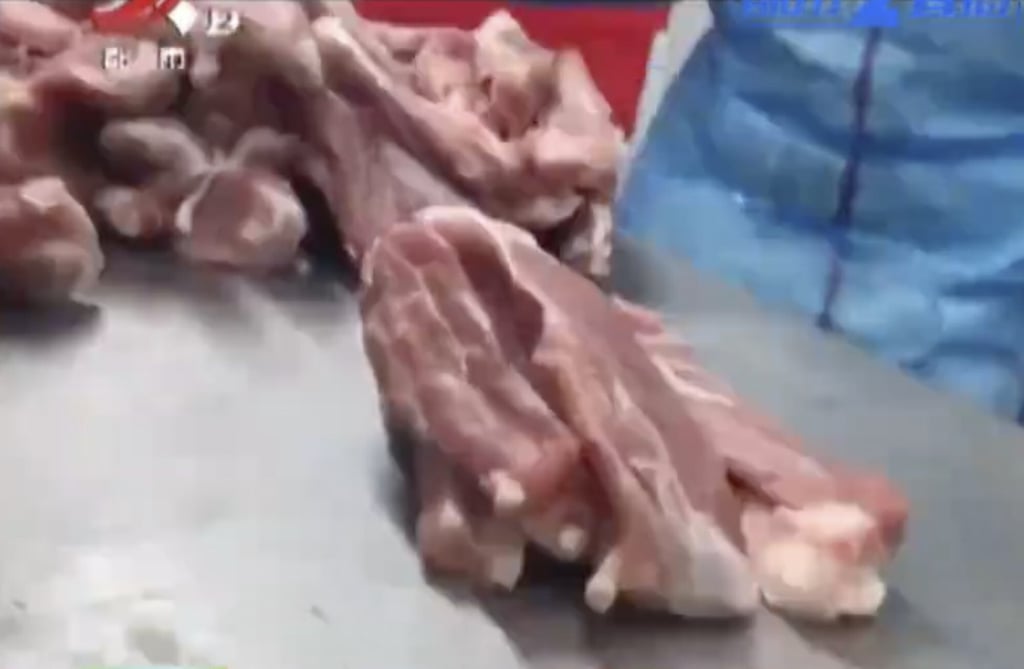 A hygiene scandal has engulfed China’s largest meat producer. Photo: Handout A hygiene scandal has engulfed China’s largest meat producer. Photo: Handout
