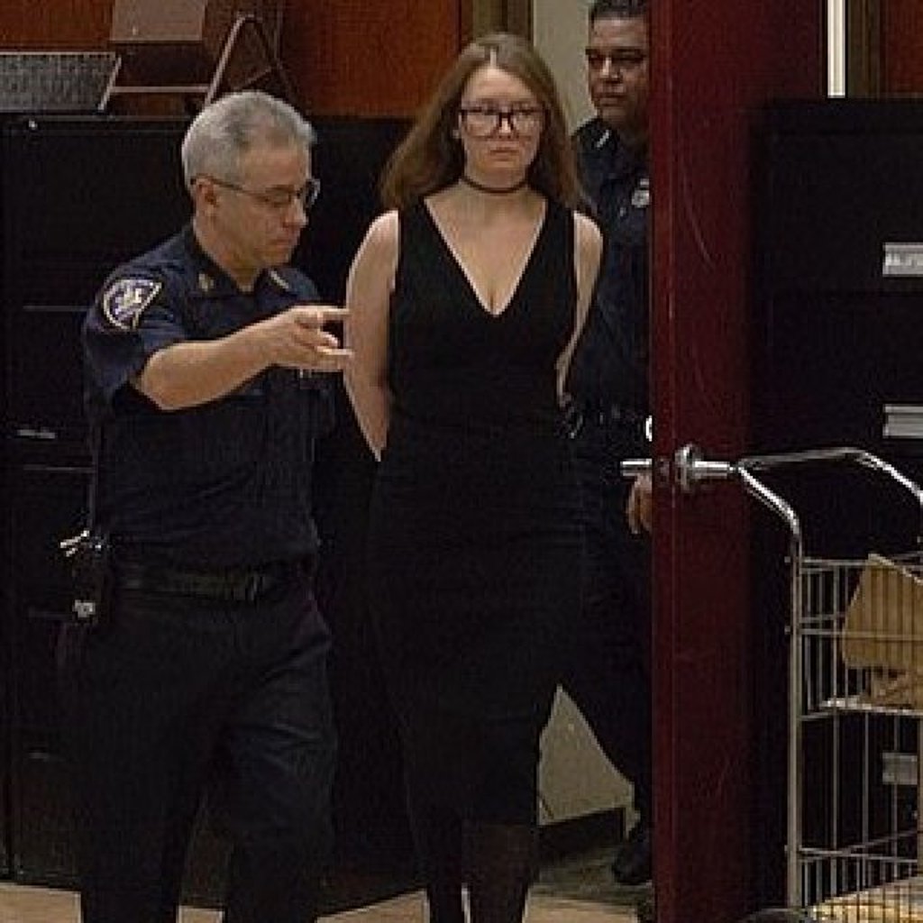 Anna Delvey took the opportunity to wear designer looks in the courtroom. Photo: @annadelveycourtlooks/Instagram Anna Delvey took the opportunity to wear designer looks in the courtroom. Photo: @annadelveycourtlooks/Instagram