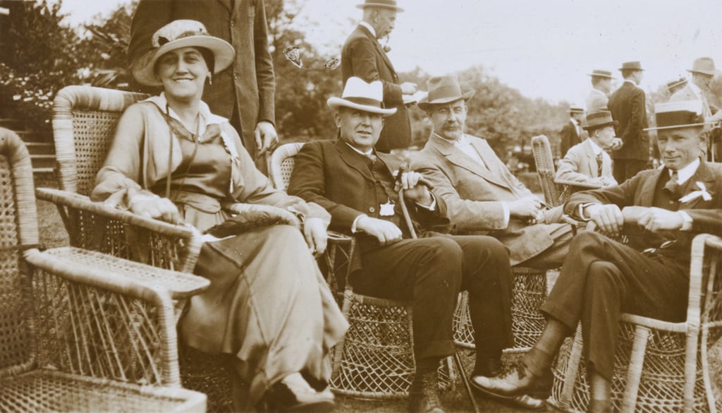 Expatriates at the Hankow Race Club in China in the 1910s. Photo: University of Bristol Library / Billie Love Historical