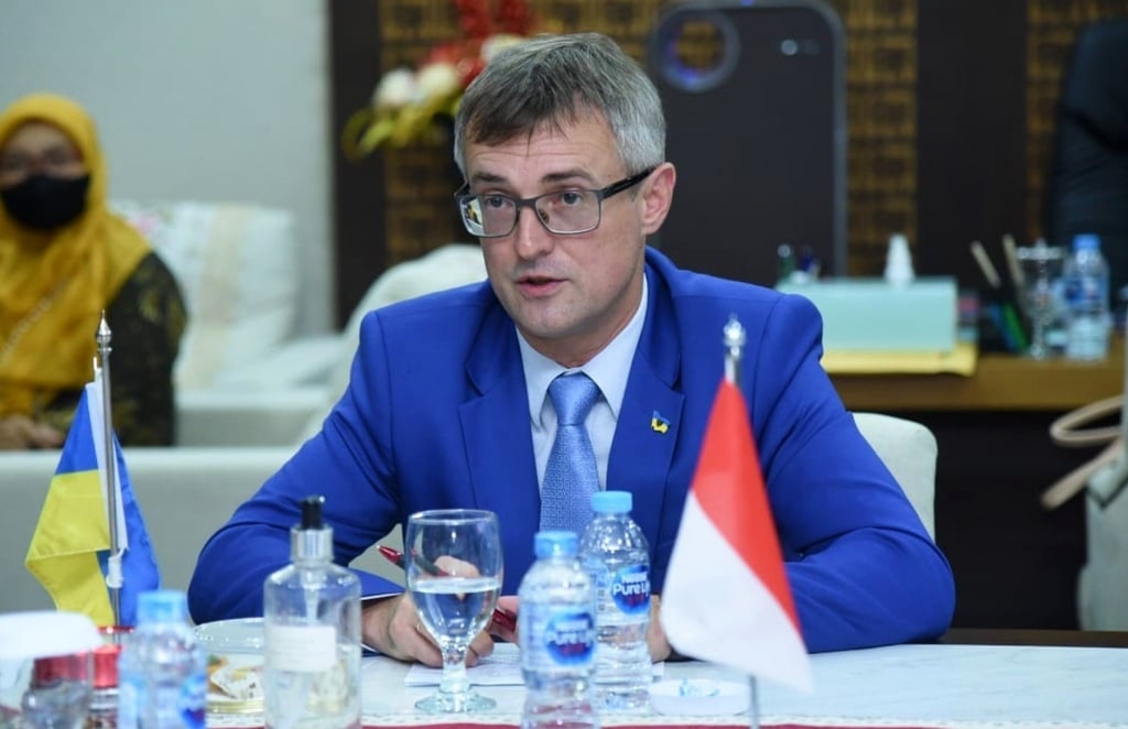 Vasyl Hamianin, Ukraine’s ambassador to Indonesia. Photo: Facebook Vasyl Hamianin, Ukraine’s ambassador to Indonesia. Photo: Facebook