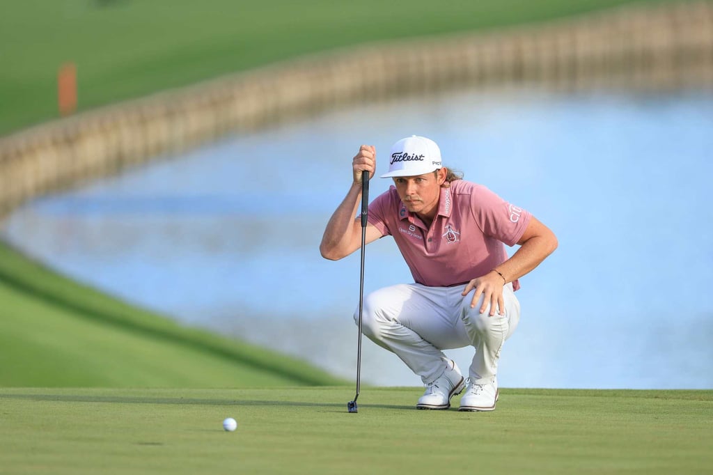 Cameron Smith took home U$3.6 million for winning The Players Championship. Photo: AFP