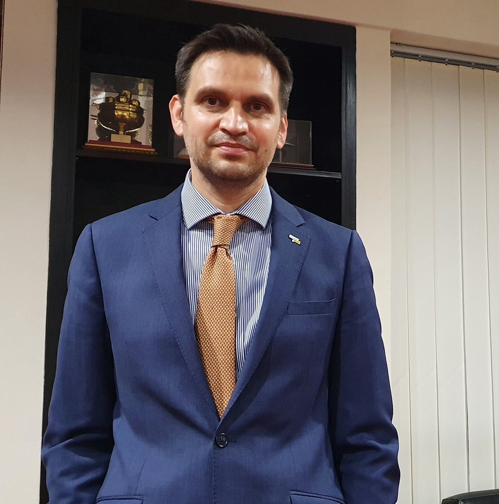 Ukraine’s ambassador to Malaysia, Olexander Nechytaylo. Photo: Handout Ukraine’s ambassador to Malaysia, Olexander Nechytaylo. Photo: Handout