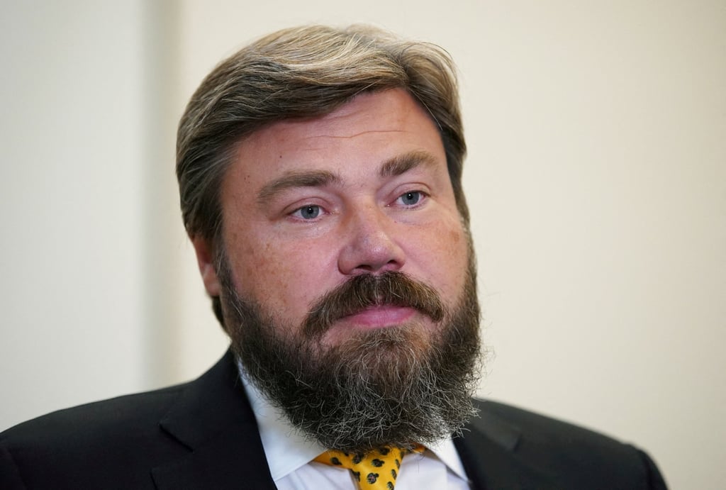Konstantin Malofeev, chairman of the board of directors of the Tsargrad media group, speaks during an interview with Reuters in Moscow on September 16, 2021. Photo: Reuters Konstantin Malofeev, chairman of the board of directors of the Tsargrad media group, speaks during an interview with Reuters in Moscow on September 16, 2021. Photo: Reuters