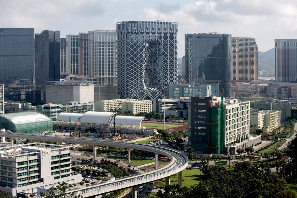 An exterior view of the Morpheus hotel, part of the Melco Resorts & Entertainment Ltd.’s City of Dreams casino resort, in Macau on May 15, 2018. Photo: EPA-EFE
