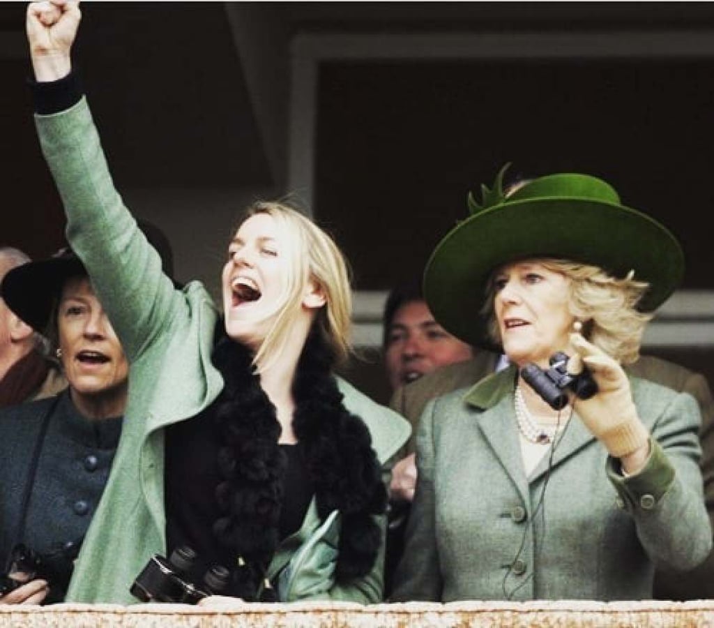 Laura Lopes with mother Camilla Parker Bowles in matching green outfits. Photo: @millamountbatten/Instagram Laura Lopes with mother Camilla Parker Bowles in matching green outfits. Photo: @millamountbatten/Instagram