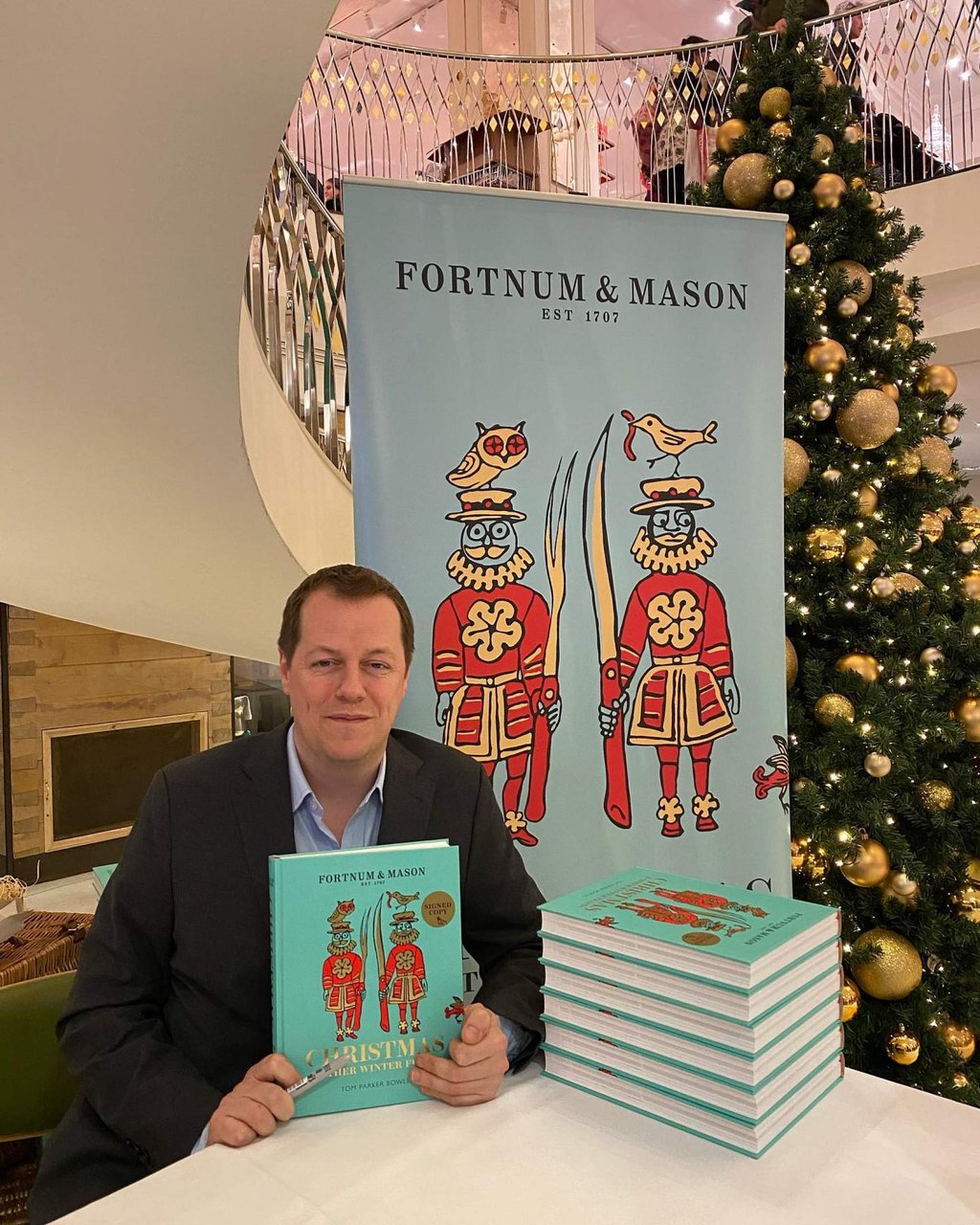 Tom Parker Bowles has written eight books. Photo: @ewanventers/Instagram Tom Parker Bowles has written eight books. Photo: @ewanventers/Instagram