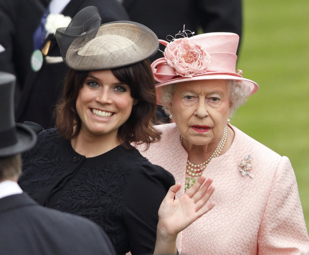 Princess Eugenie of York and Queen Elizabeth attend the Royal Ascot at Ascot Racecourse. Photo: Getty Princess Eugenie of York and Queen Elizabeth attend the Royal Ascot at Ascot Racecourse. Photo: Getty