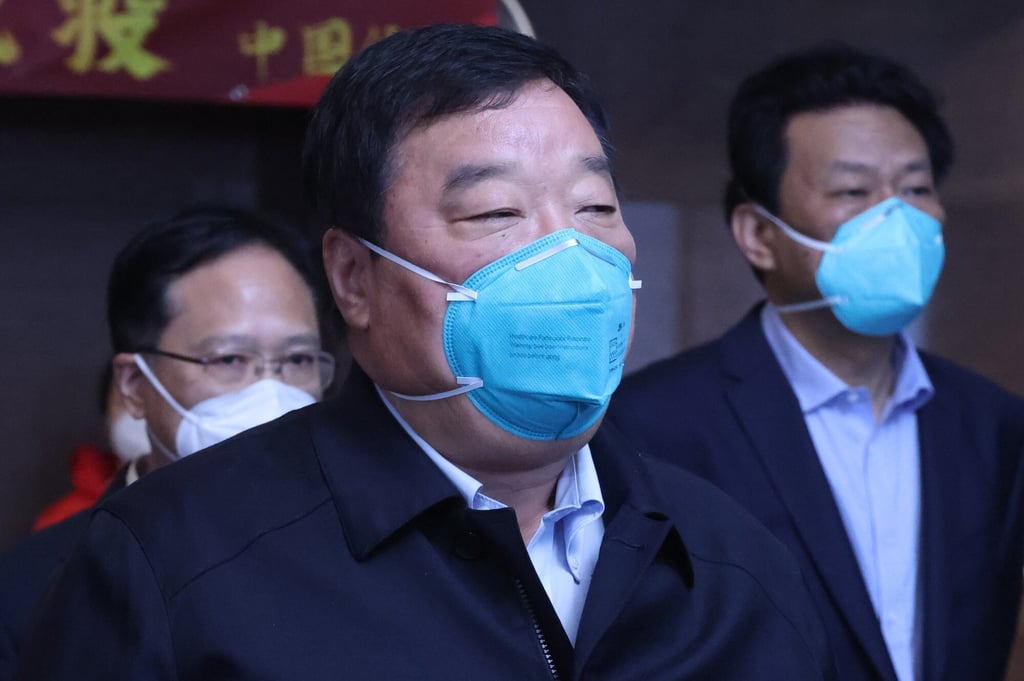 Dr Liang Wannian recently visited Hong Kong. Photo: May Tse Dr Liang Wannian recently visited Hong Kong. Photo: May Tse