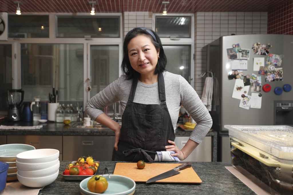 Yvonne Chu uses her home kitchen in Tai Hang to prepare her dishes. Photo: Xiaomei Chen Yvonne Chu uses her home kitchen in Tai Hang to prepare her dishes. Photo: Xiaomei Chen