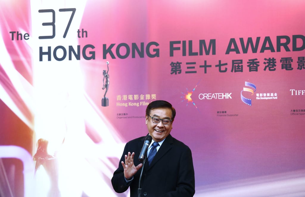 Hong Kong Film Awards Association Chairman Derek Yee has announced an in-person ceremony will be held in July. Photo: Nora Tam Hong Kong Film Awards Association Chairman Derek Yee has announced an in-person ceremony will be held in July. Photo: Nora Tam