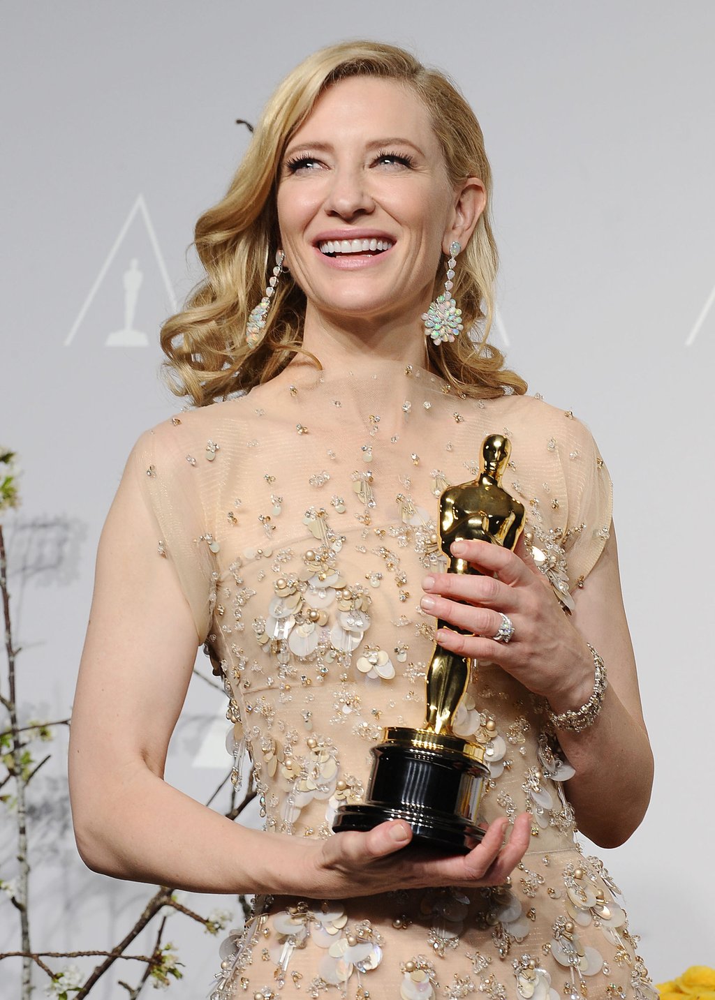 Actress Cate Blanchett poses in the press room at the 86th annual Academy Awards at Dolby Theatre in March 2014, in Hollywood, California. Photo: Wire Image Actress Cate Blanchett poses in the press room at the 86th annual Academy Awards at Dolby Theatre in March 2014, in Hollywood, California. Photo: Wire Image