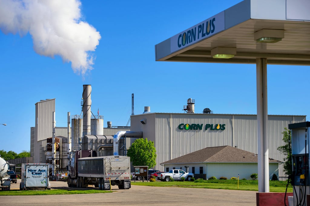 An ethanol plant in Minnesota. Photo: Minneapolis Star Tribune/TNS