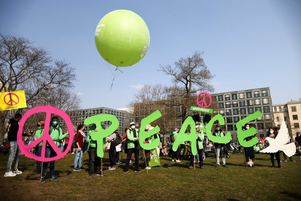 People take part in the Fridays for Future movement’s climate protest in Berlin, Germany. Photo: Reuters People take part in the Fridays for Future movement’s climate protest in Berlin, Germany. Photo: Reuters