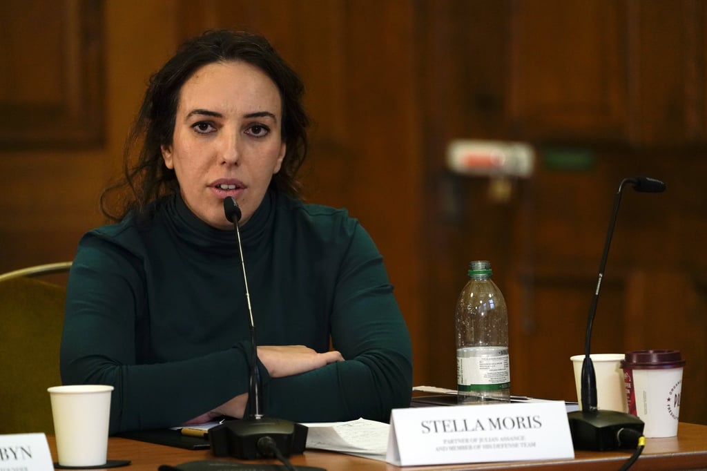 Since their meeting in 2011, Stella Moris has fought tirelessly to keep Julian Assange from being extradited to the US where he faces a maximum sentence of 175 years in prison. Photo: AP Since their meeting in 2011, Stella Moris has fought tirelessly to keep Julian Assange from being extradited to the US where he faces a maximum sentence of 175 years in prison. Photo: AP