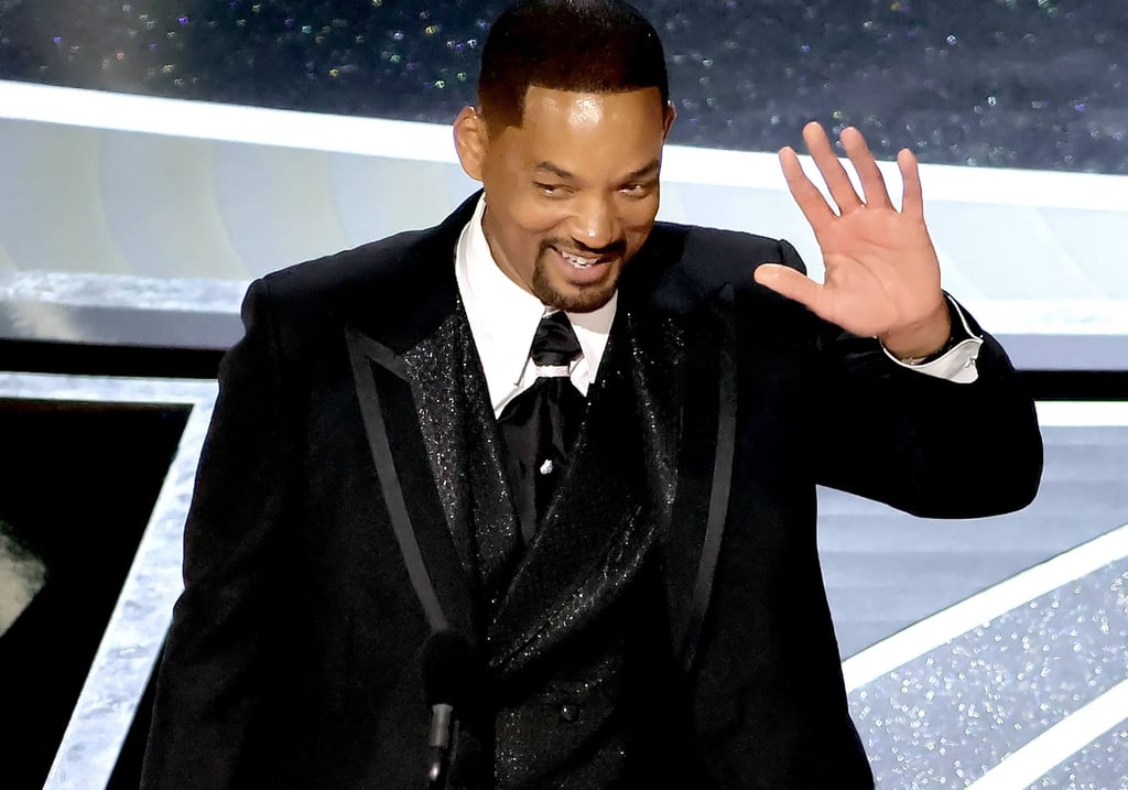Will Smith accepts the best actor Oscar. Photo: AFP Will Smith accepts the best actor Oscar. Photo: AFP