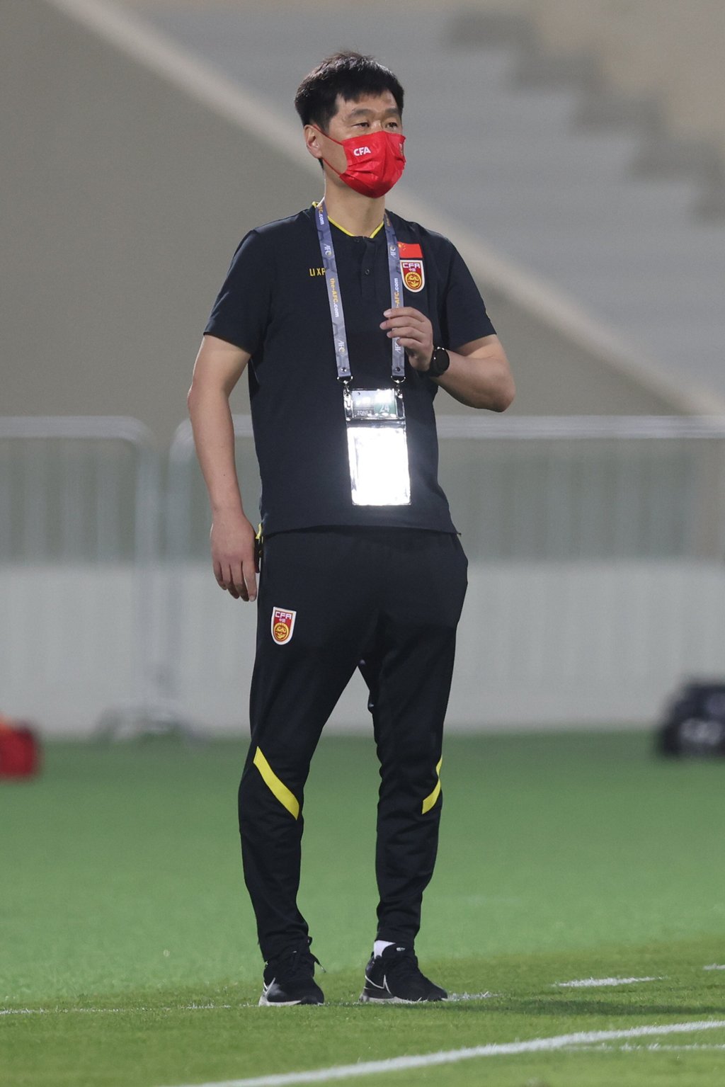 Head coach Li Xiaopeng has yet to win a match for China since taking over Li Tie in December. Photo: Xinhua Head coach Li Xiaopeng has yet to win a match for China since taking over Li Tie in December. Photo: Xinhua