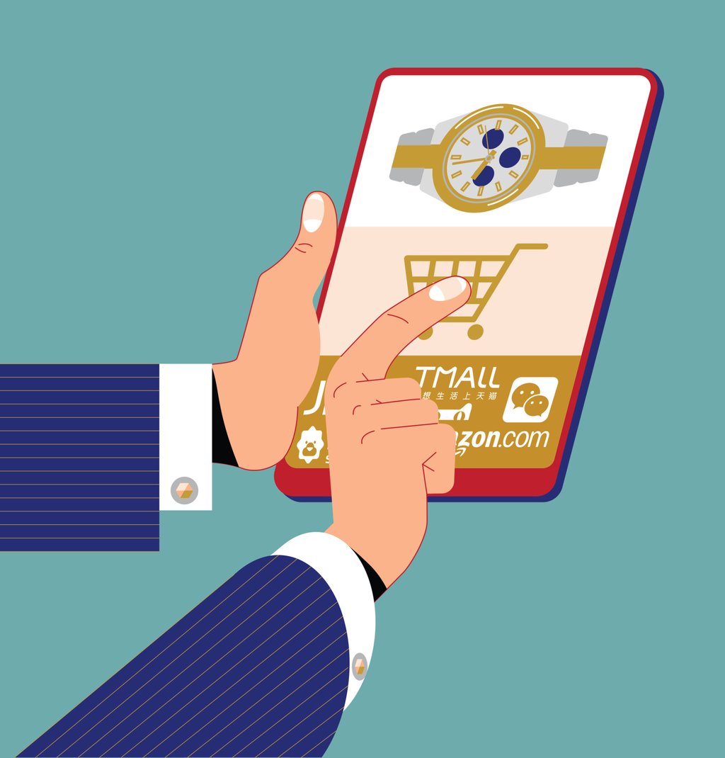 The winning strategy to digital luxury is to have a delicate balance of wide audience reach, robust branding opportunities and a seamless purchasing experience. Illustration: James Stewart The winning strategy to digital luxury is to have a delicate balance of wide audience reach, robust branding opportunities and a seamless purchasing experience. Illustration: James Stewart
