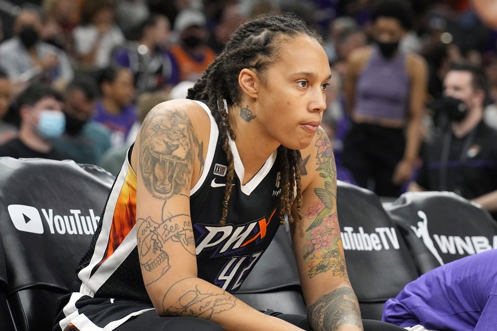 US basketball star Brittney Griner. File photo: AP