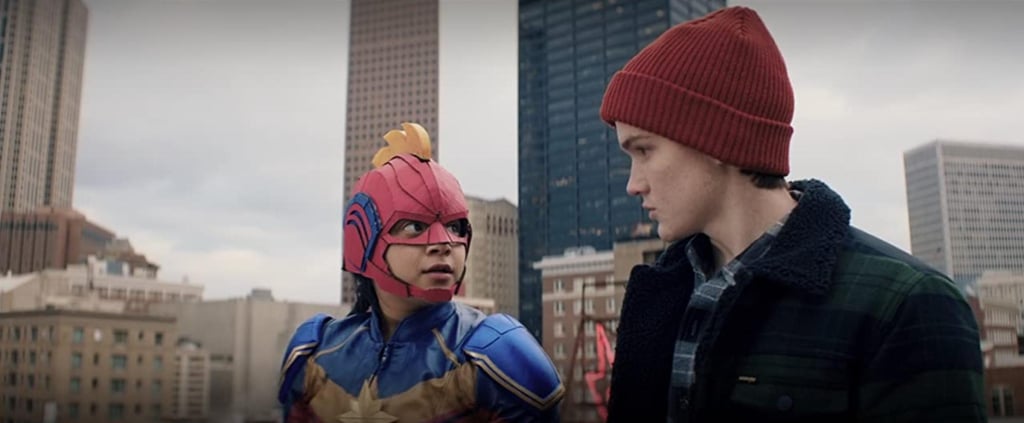 Iman Vellani and Matt Lintz in a scene from Ms. Marvel. Photo: Disney+