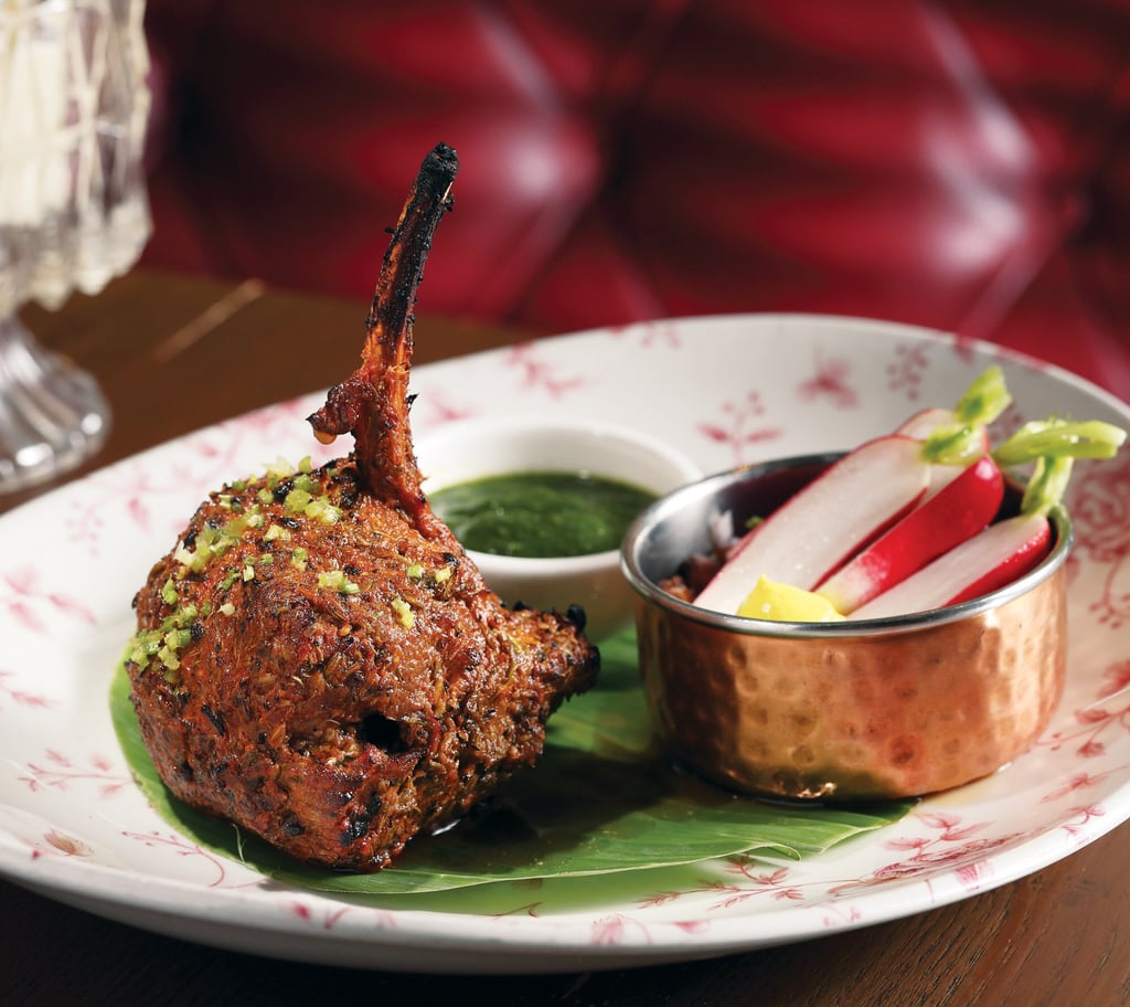 New Punjab Club’s venison, palak paneer, butter nan and fruit chaat. Photo: Handout New Punjab Club’s venison, palak paneer, butter nan and fruit chaat. Photo: Handout