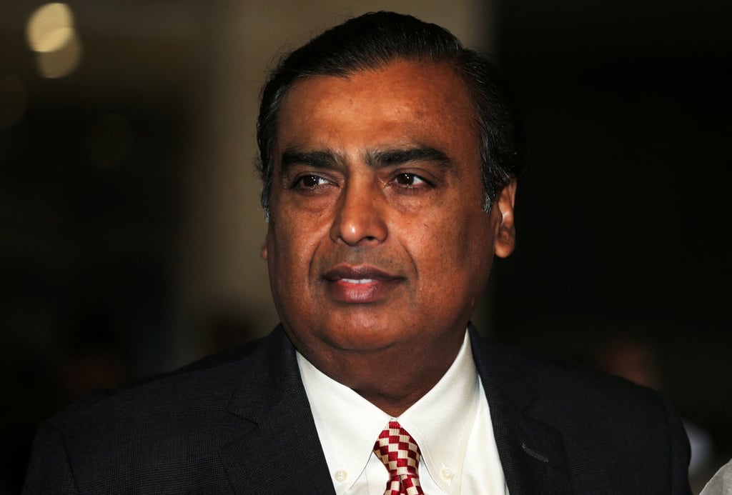 Mukesh Ambani, chairman and managing director of Reliance Industries, is Asia’s richest man. Photo: Reuters