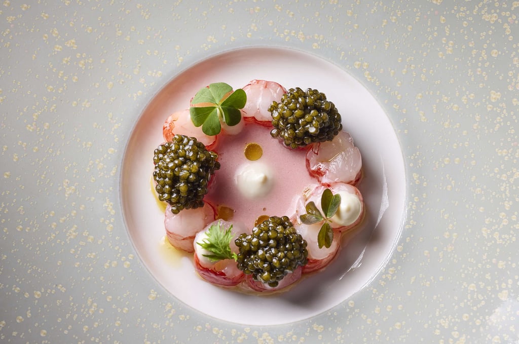 Marinated red prawn. Photo: Giacomo