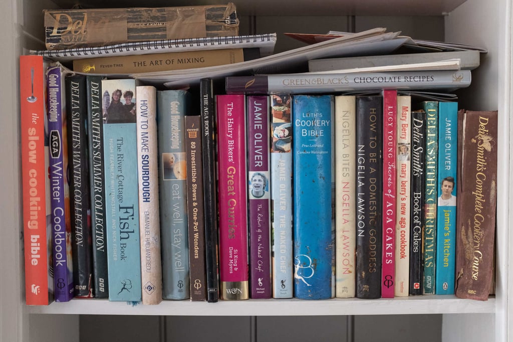 If you never follow the recipes, what is the point of a cookbook collection? Photo: Shutterstock