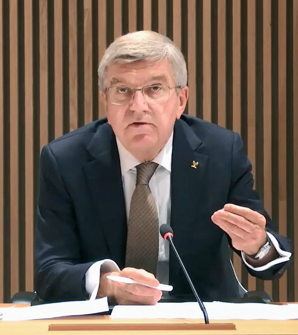 International Olympic Committee president Thomas Bach. Photo: Kyodo