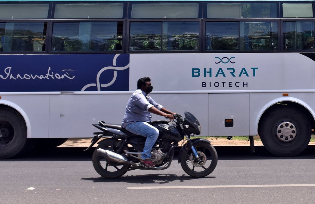 India’s biotechnology company Bharat Biotech will suspend production of it Covaxin vaccination following a report. Photo: Reuters India’s biotechnology company Bharat Biotech will suspend production of it Covaxin vaccination following a report. Photo: Reuters