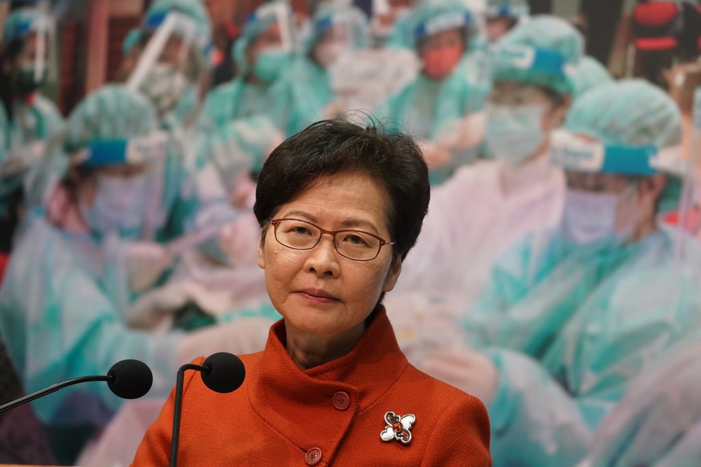 Hong Kong Chief Executive Carrie Lam. Photo: Robert Ng Hong Kong Chief Executive Carrie Lam. Photo: Robert Ng