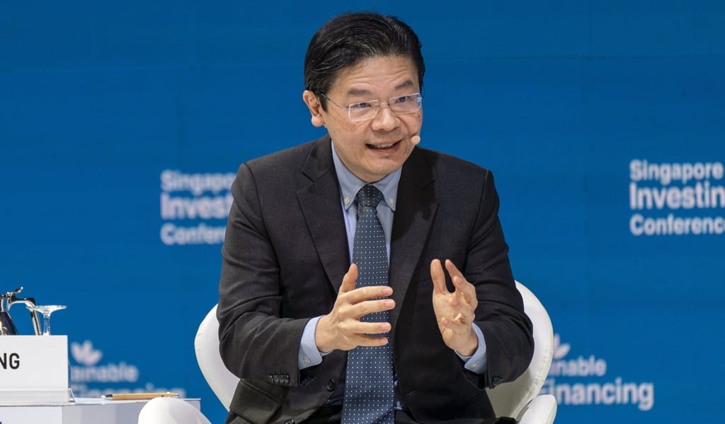 Lawrence Wong, Singapore’s finance minister. Photo: Bloomberg