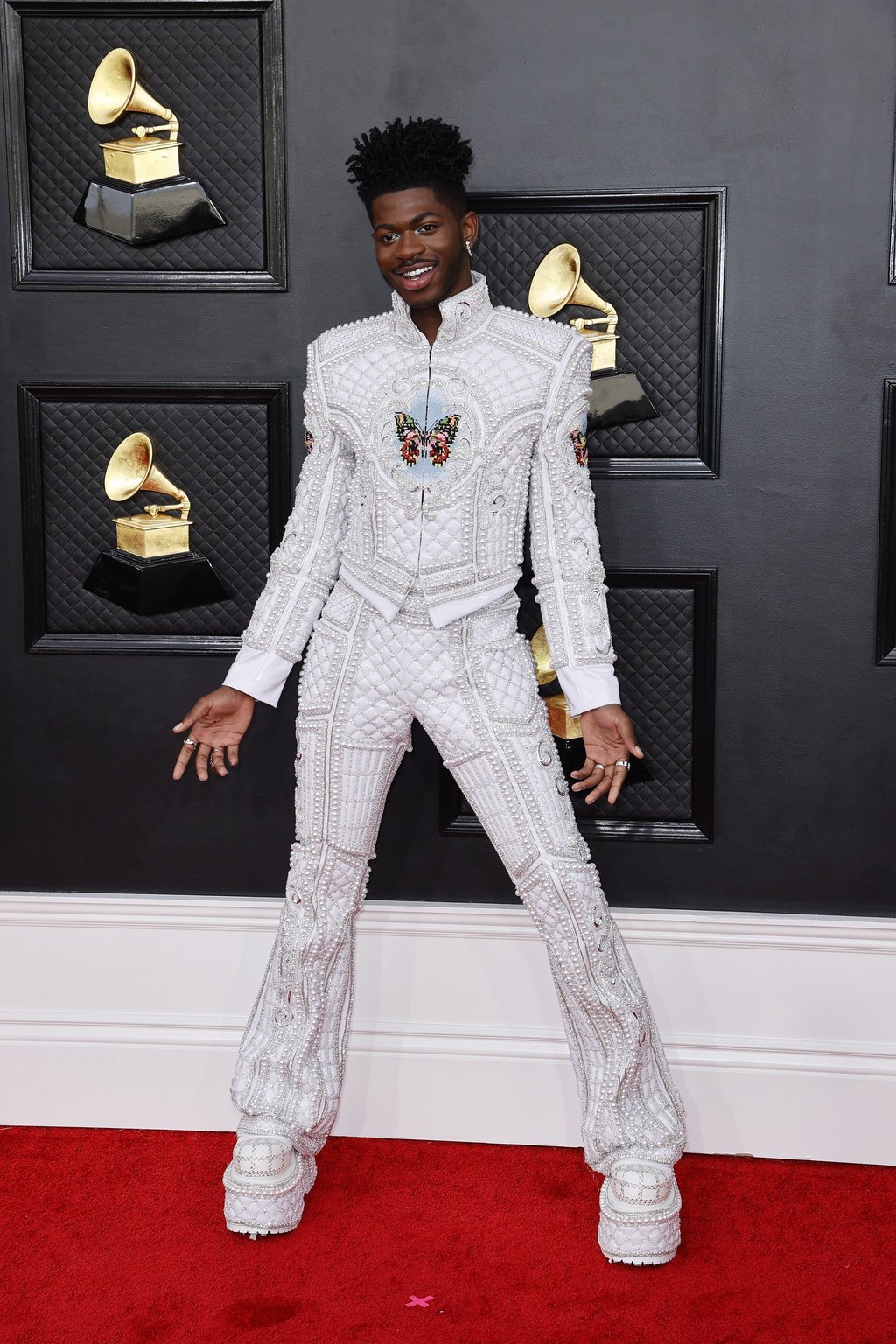 Grammys 2022 the best and worst dressed celebrities from BTS Louis Vuitton suits and Olivia Rodrigo s body hugging Vivienne Westwood dress to Billie Eilish s offbeat Rick Owens ensemble and Tayla Parx...