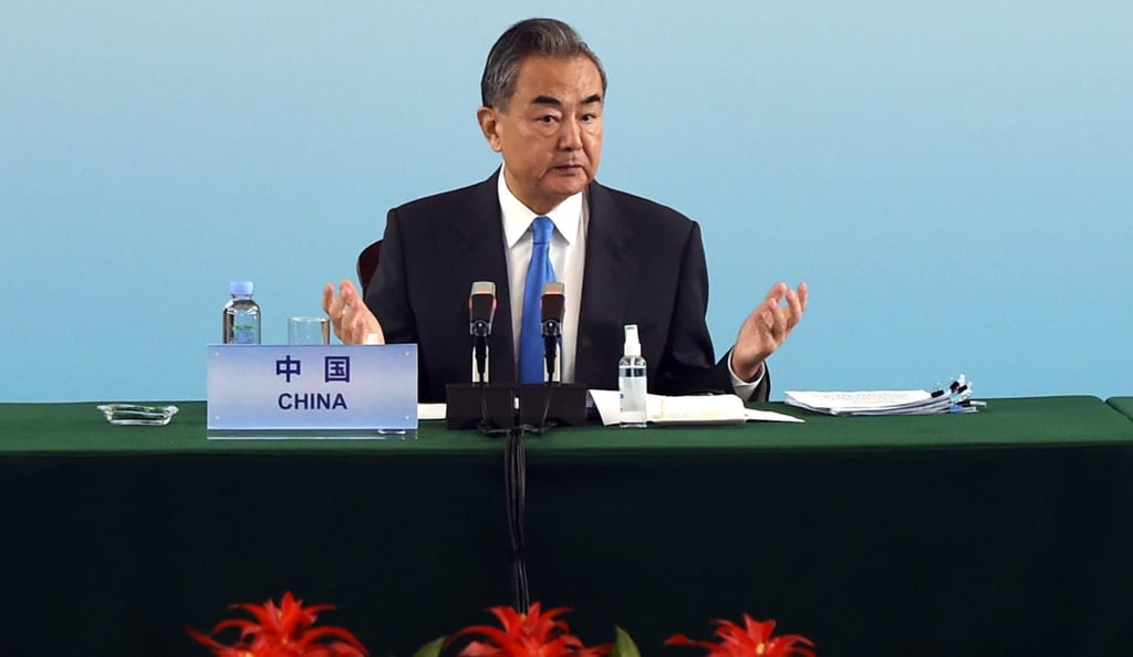 Chinese Foreign Minister Wang Yi spoke with Ukrainian Foreign Minister Dmytro Kuleba on Monday, their second telephone call since the Russian invasion began. Photo: Xinhua Chinese Foreign Minister Wang Yi spoke with Ukrainian Foreign Minister Dmytro Kuleba on Monday, their second telephone call since the Russian invasion began. Photo: Xinhua
