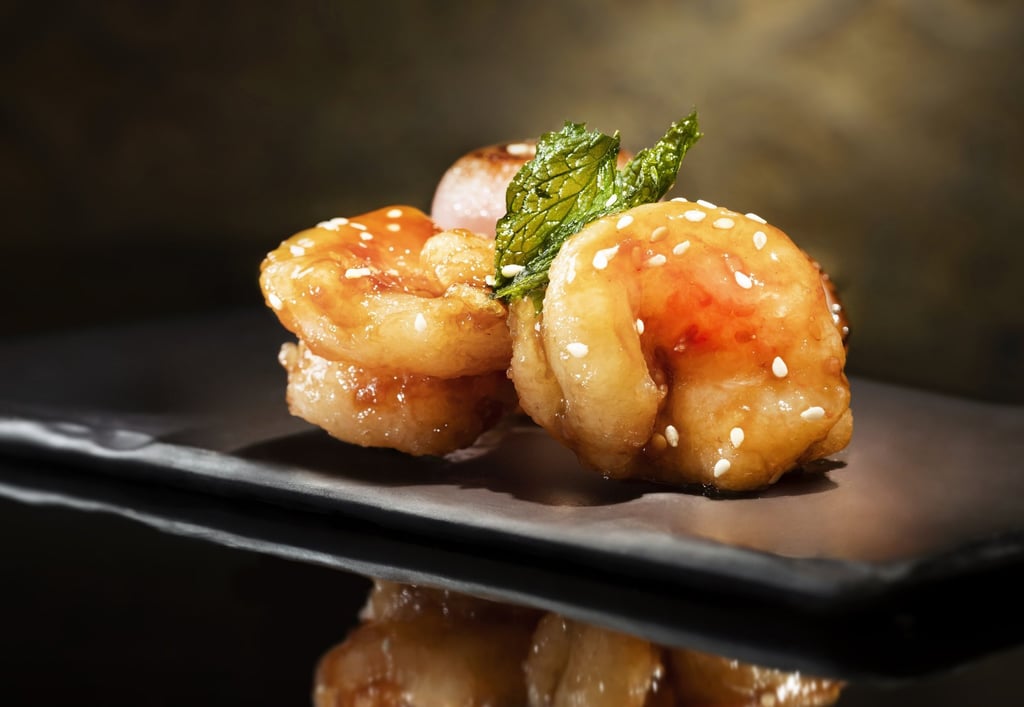 Lai Heen’s stewed Prawns with port wine sauce in casserole. Photo: Ritz Carlton Macau