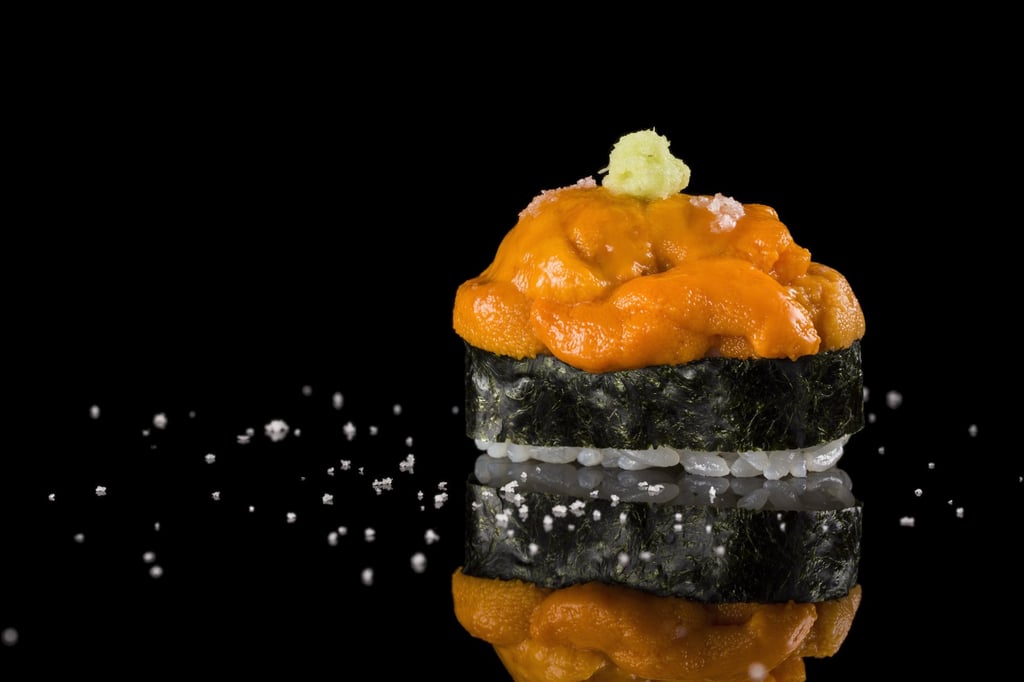 Hokkaido sea urchin sushi from Mizumi. Photo: Forbes Conrad