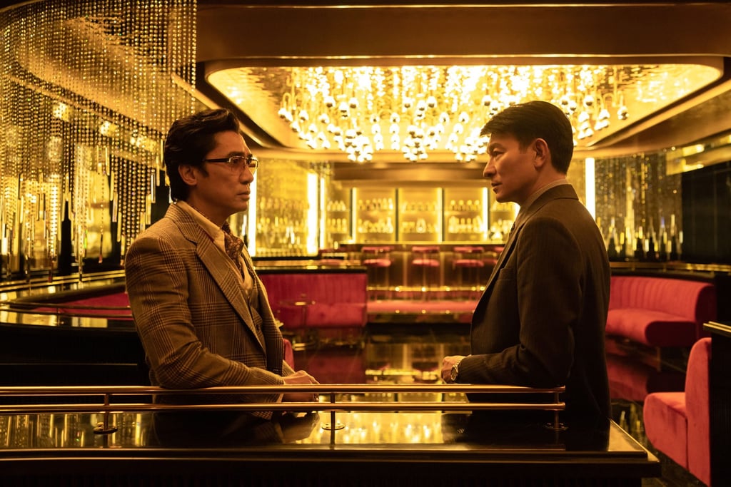 Tony Leung Chiu-wai and Andy Lau Tak-wah in a still from Goldfinger. Photo: @andylauox/Instagram