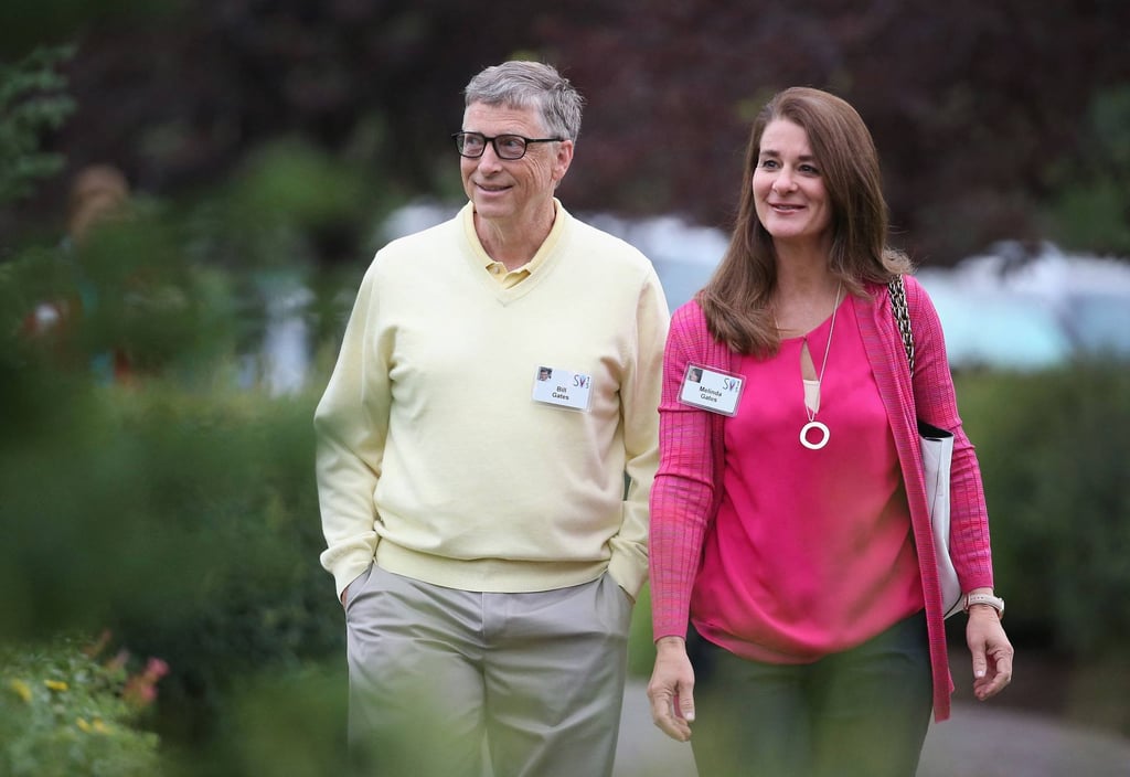 Bill and Melinda Gates at a conference in Sun Valley, Idaho, in 2015. Photo: AFP