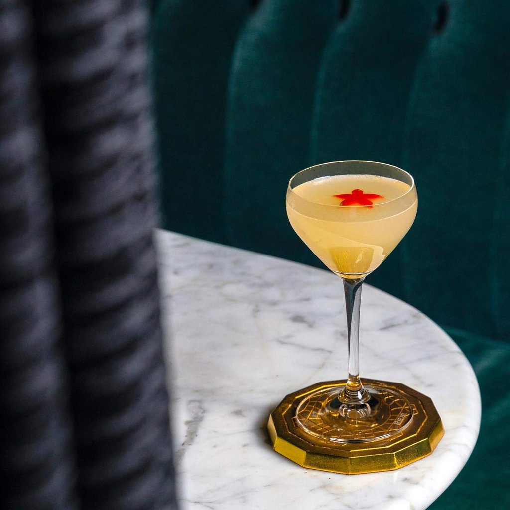 A cocktail at 001. Photo: 001