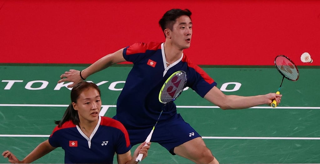 Mixed-doubles Tang Chun-man and Tse Ying-suet finished 4th at the Tokyo Olympics last summer. Photo: Reuters Mixed-doubles Tang Chun-man and Tse Ying-suet finished 4th at the Tokyo Olympics last summer. Photo: Reuters
