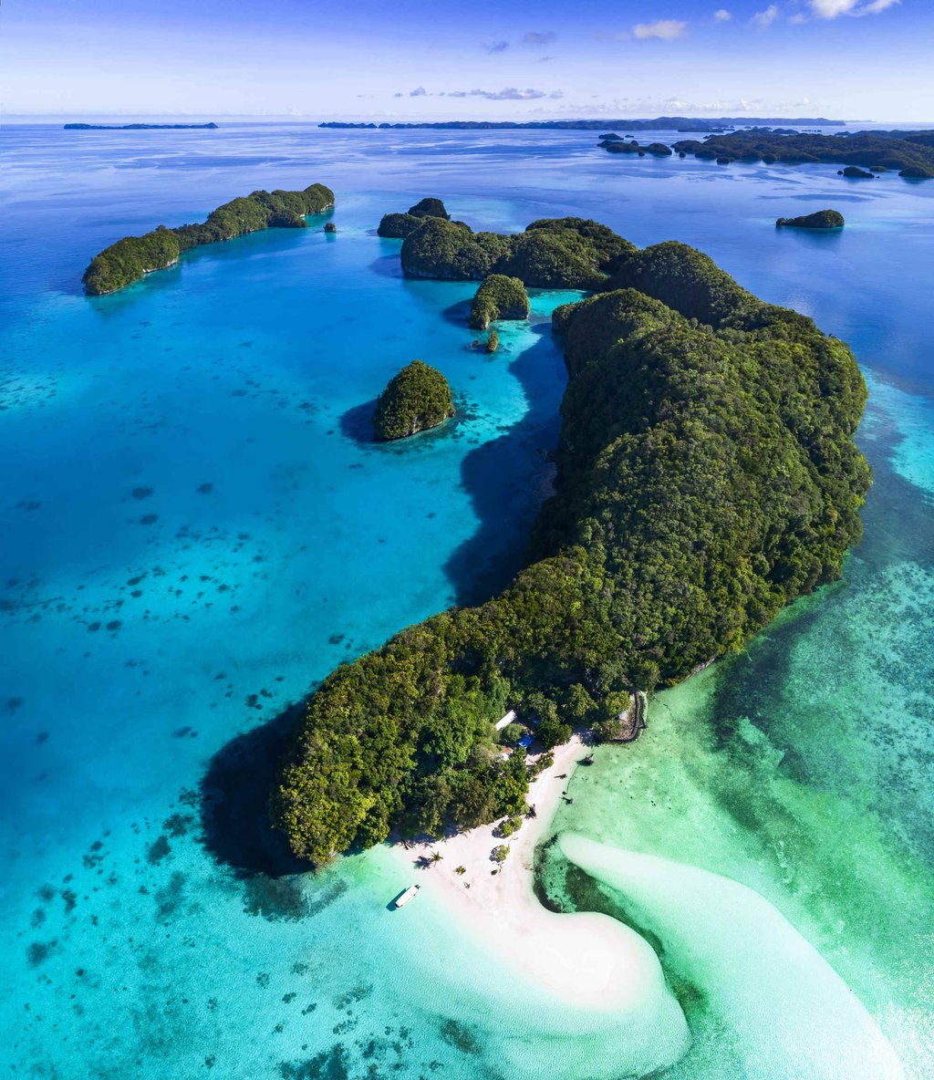 Palau is a nation of more than 500 islands. Photo: Getty Images