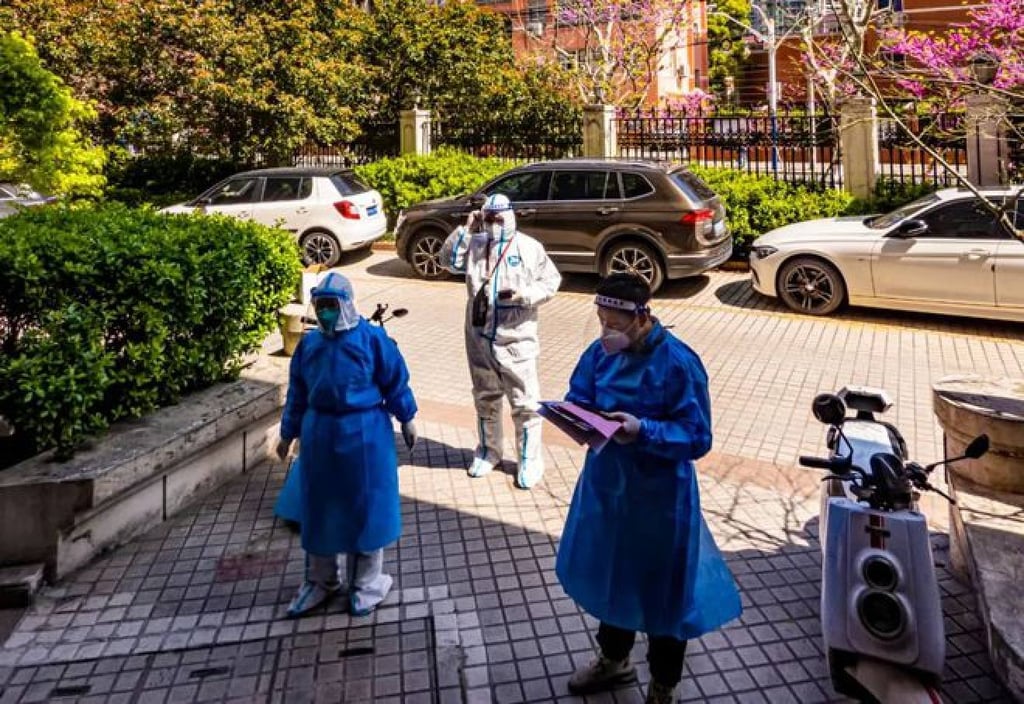 Residential community workers are on the frontline of China’s coronvirus outbreak dealing with increasingly angry residents in lockdown and unable to obtain essential supplies. Photo: Handout
