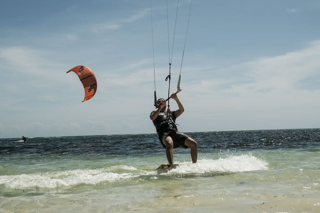Kiteboarding enthusiasts in Bulabog town in Boracay, Aklan, the Philippines. The Philippines recently reopened it borders to 157 visa-free countries. Photo: Bloomberg Kiteboarding enthusiasts in Bulabog town in Boracay, Aklan, the Philippines. The Philippines recently reopened it borders to 157 visa-free countries. Photo: Bloomberg