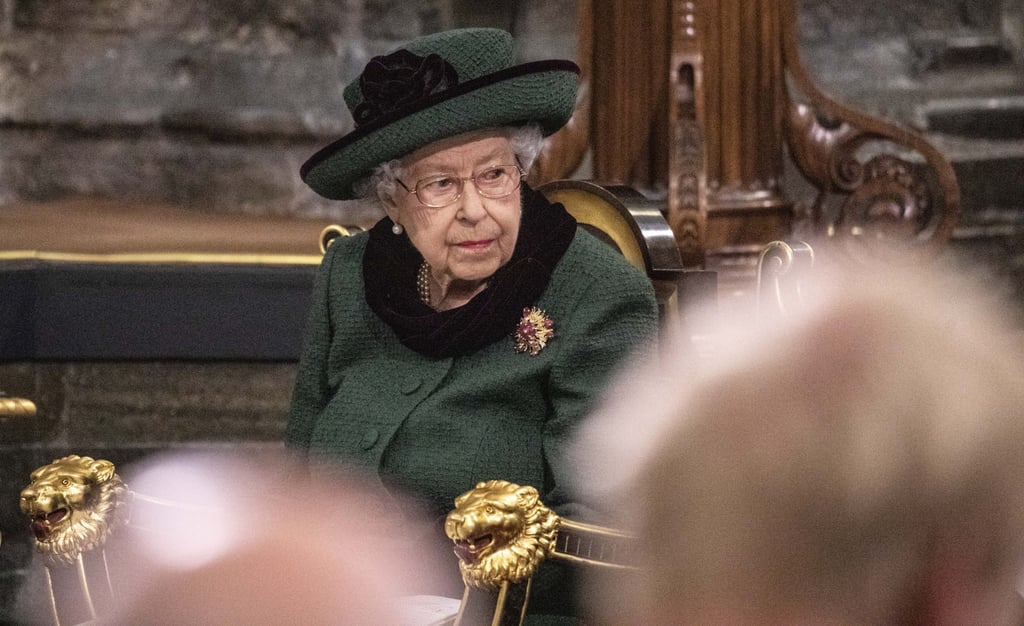 Queen Elizabeth attends a service of thanksgiving for the life for the late Duke of Edinburgh, Prince Philip, at Westminster Abbey, on March 29. Photo: The Times/PA Wire/DPA Queen Elizabeth attends a service of thanksgiving for the life for the late Duke of Edinburgh, Prince Philip, at Westminster Abbey, on March 29. Photo: The Times/PA Wire/DPA