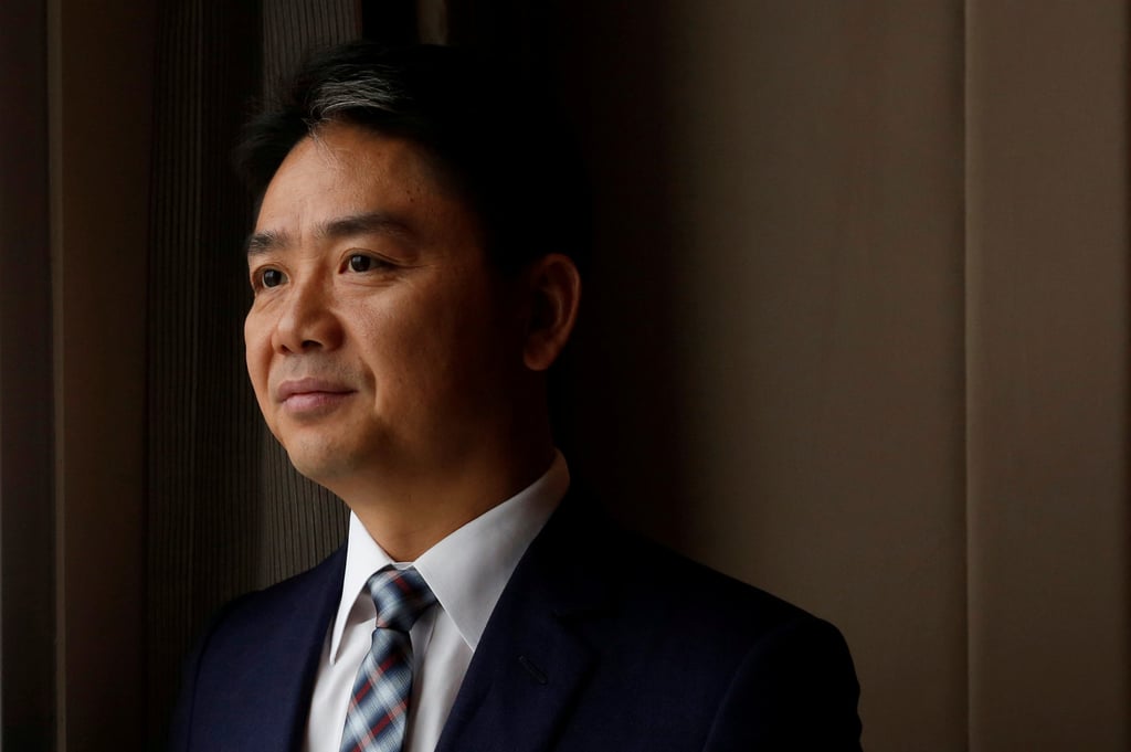 JD.com founder Richard Liu poses during a Reuters interview in Hong Kong in 2017. Photo: Reuters JD.com founder Richard Liu poses during a Reuters interview in Hong Kong in 2017. Photo: Reuters