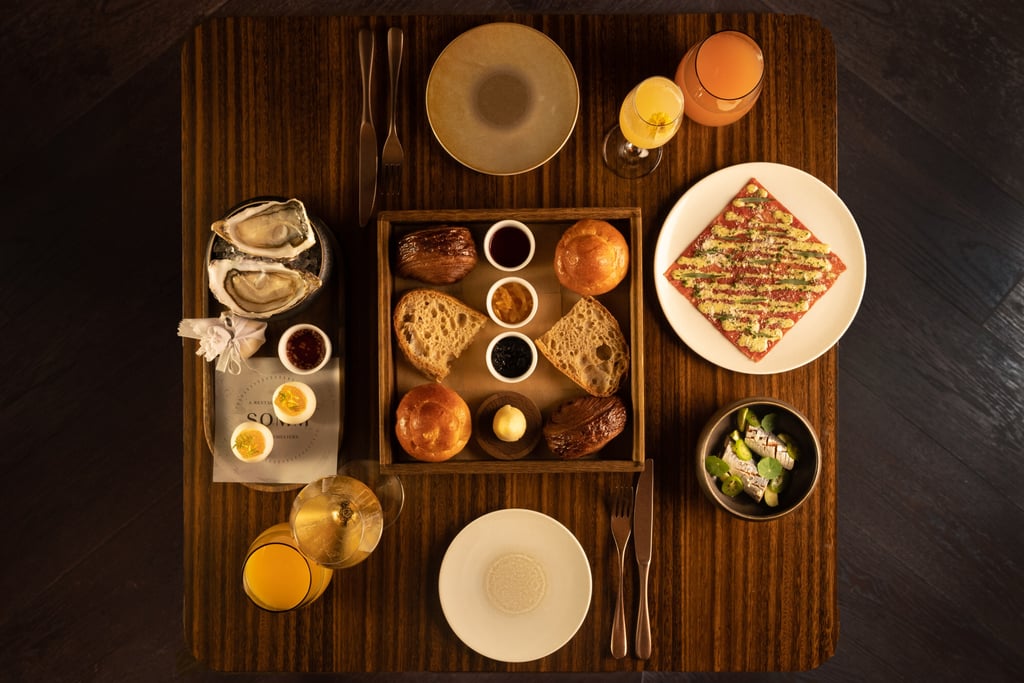 Somm’s new French weekend brunch menu at the Landmark Mandarin Oriental. Photo: Landmark Mandarin Oriental Somm’s new French weekend brunch menu at the Landmark Mandarin Oriental. Photo: Landmark Mandarin Oriental